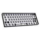 Geek Customized GK61 Hot Swappable 60% RGB Keyboard Customized Kit PCB Mounting Plate Case