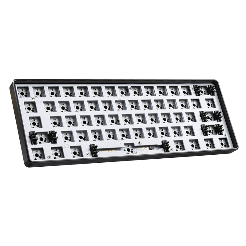 Geek Customized GK61 Hot Swappable 60% RGB Keyboard Customized Kit PCB Mounting Plate Case