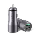 BlitzWolf BW-SD2 30W QC3.0 2.4A Dual USB Ports Fast Car Charger For iPhone XS Xiaomi Mi8 Pocophone F1
