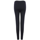 Women Fitness Yoga High-Waisted Leggings Elastic Mesh Tights Black Sexy Push Up Trousers