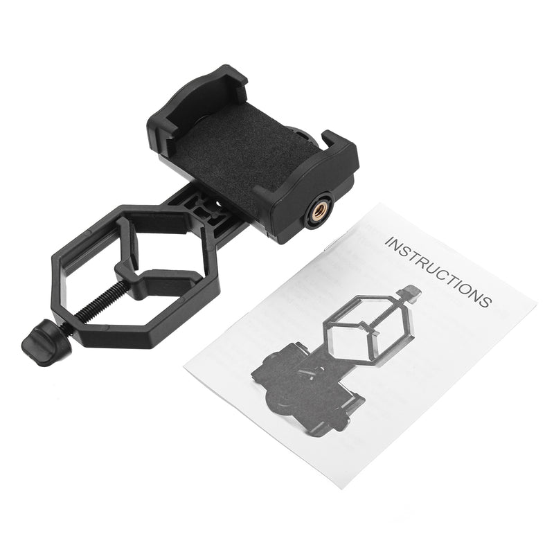 Adjustable Cell Phone Telescope Adapter Holder Mount Bracket Microscope Scope