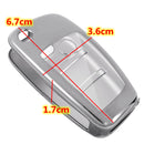 Full-Protective TPU Remote Key Cover Fob with Keypad Film For Audi A1 A3 A4 S3 S4 S5