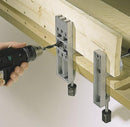 Drillpro Universal Dowelling Jig Set with Aligning Clamps Dowel Pins and Depth Stop Collars