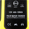 FOXSUR 12V 5A Pulse Repair LCD Battery Charger For Car Motorcycle Agm Gel Wet Lead Acid Battery