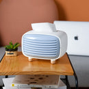 Radio Style Tissue Storage Drawer Box Desktop Paper Holder