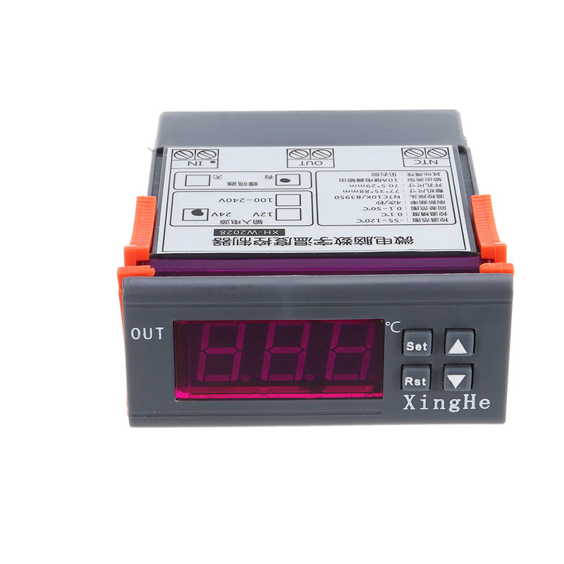 XH-W2028 Embedded Digital Thermostat Refrigerator Cabinet Industrial Special Digital Temperature Controller With 0.1 Accuracy