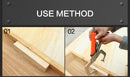 MYTEC MC-010102 C Type D-type Crimping Pliers Square Mouth Rubber Handle Woodworking Fast Pliers