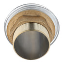 Chrome Modern Kitchen Sink Basin Faucet Twin Lever Rotation Spout Cold and Hot Water Mixer Tap