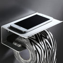 Wall Mounted Toilet Roll Tissue Paper Shelf Holder Bathroom Accessory