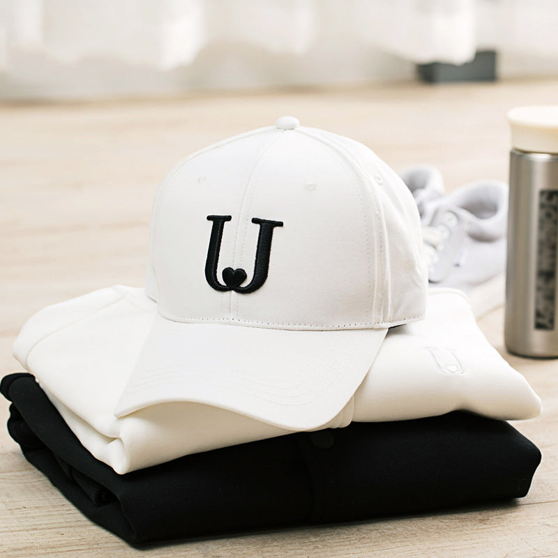 JORDAN&JUDY Cotton + Polyester Baseball Cap Outdoor Sports Hat Sun Reflective Sweat Absorption Reflective Adjustable Hat