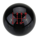 M16X1.5 6 Speed Round Ball Gear Shift Knob Short Throw Shifter Lever Universal