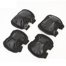 XINDA XD-PJ19 4Pcs Military Tactical Knee Support+Elbow Support Set Outdoor Hunting Shooting Sports Protective Gear
