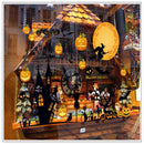 Miico MJ8006 Halloween Sticker Cartoon Sticker Removable Wall Sticker For Halloween Decoration Room Decoration