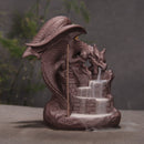 Ceramic Backflow Incense Burner Sandalwood Cone Yoga Aromatherapy Gifts Home Decor