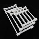 Adjustable Closet Organizer Divider Wall Mounted Kitchen Storage Rack Space Shelf Dividers