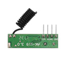 3pcs DC3~5V AK-119 433.92MHZ 4 Pin Superheterodyne Receiver Board Without Decoding -105dBm