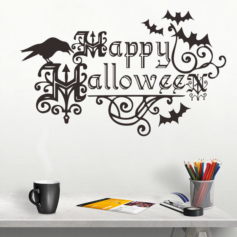 Miico FX3034 Halloween Sticker Creative Wall Sticker Removable Stickers For Room Decoration