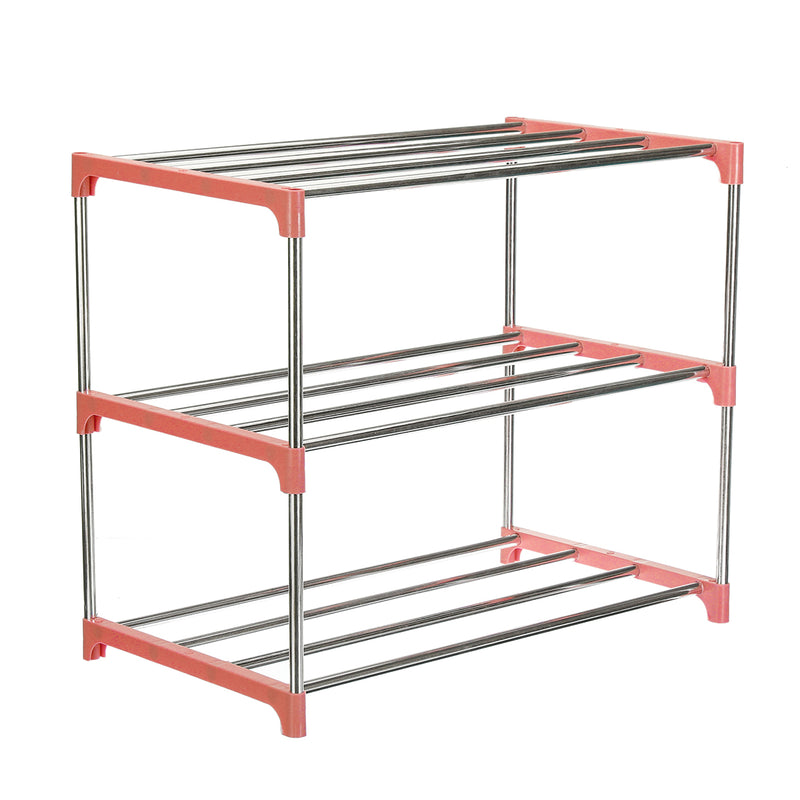 DIY Shoe Organizer Shoe Racks Metal Stainless Steel For Dormitory Household