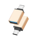 Mini USB Type C to USB 3.0 OTG Adapter Super Speed for U Disk Phone Tablet Mouse