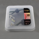 PALIGHT Mini USB LED Light EDC Flashlight Two Sides Use EDC Camping Lamp Hunting Portable Emergency Lantern With Hand Strap Battery Box