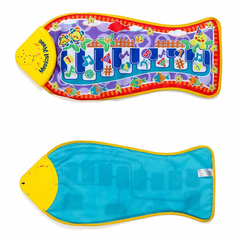 Baby Touch Music Mat Children Crawling Piano Soft Carpet Musical Toys Kids Gift