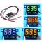 5pcs Green Light Mini 0.36 Inch DC Current Meter DC0-999mA 4-30V Digital Display With Reverse Connection Protection Ammeter