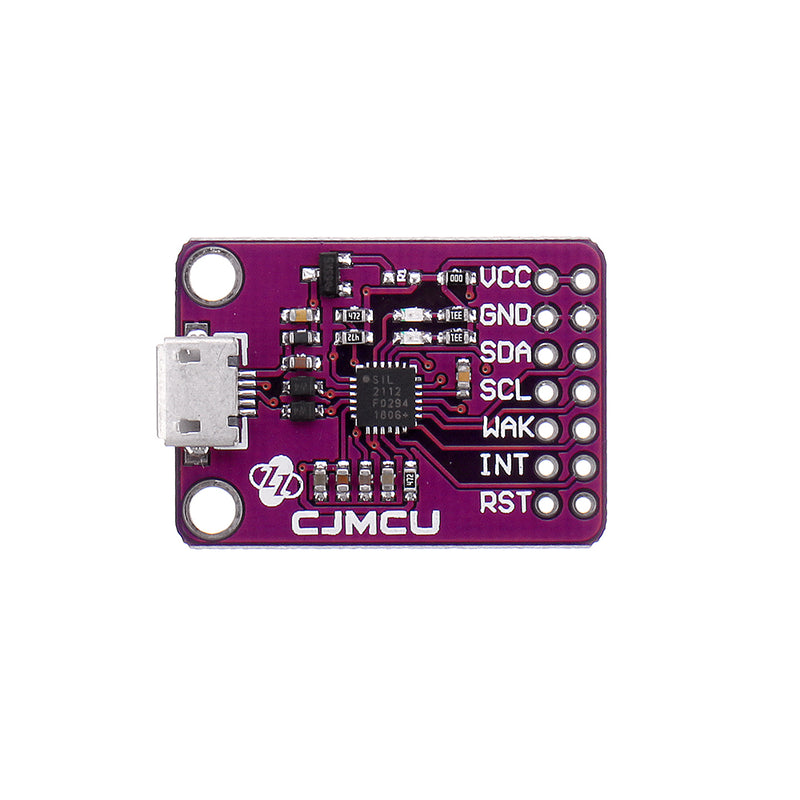 CJMCU-2112 CP2112 Evaluation Sensor For CCS811 Debugging Board USB to I2C Communication Converter  Module