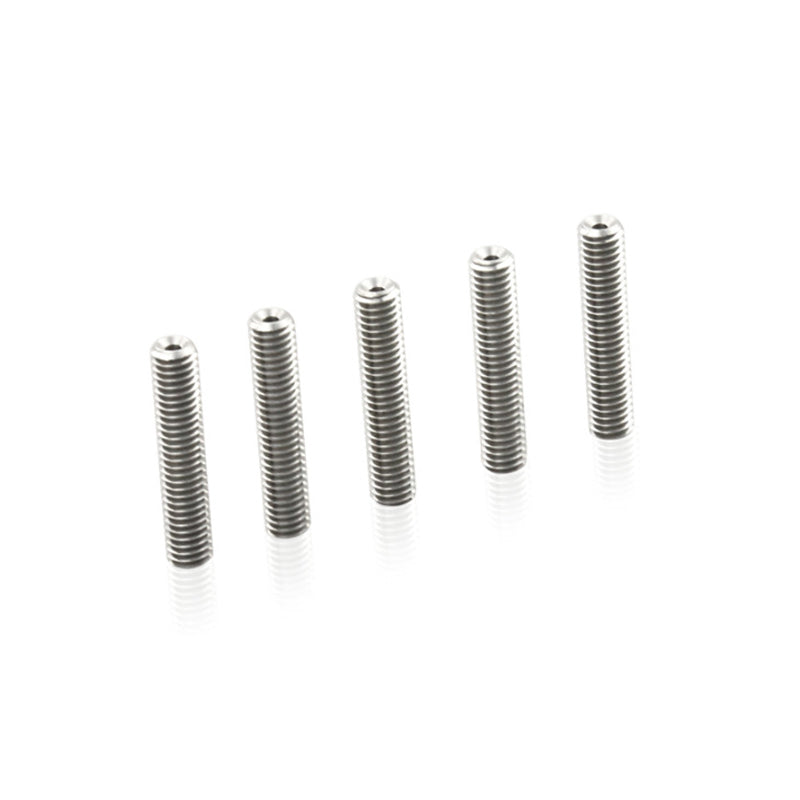Anet 5Pcs Teflon Throat Tube + 5Pcs 0.4mm Nozzle + 5Pcs Aluminium Heating Block 3D Printer Part Set