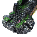 Aquarium Resin Bridge Landscape Pavilion Tree Fish Tank Ornament Decoration