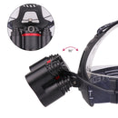 XANES 2709 2500LM T6+2* SMD Light Headlamp 18650 Battery USB Interface 4 Modes Waterproof Camping Bike Bicycle Cycling Hiking Fishing Light