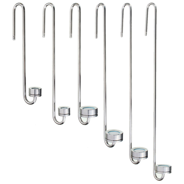 25/30/35/40cm Small Large Size Aquarium Ultra-thin Stainless Steel CO2 Diffuser CO2 Regulators