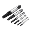 6pcs Damaged Screw Extractor Set Easy Out Broken Nut Screw Bolt Remover Kit
