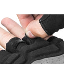 ROCKBROS S159BGR Half Finger Bike Gloves Dry Breathable Magic Cloth Wipe Sweat Cycling Bicycle Gloves
