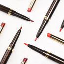 2 In 1 Double Head Lip Stick Mouth Lip Liner Long Lasting Moisturizing  Lip Makeup