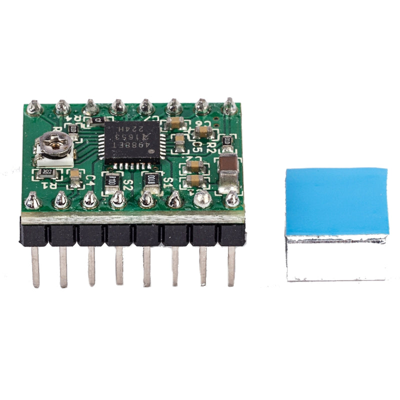 FLSUN 2PCS A4988 Reprap Stepper Motor Driver Module With Heatsink For 3D Printer