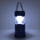 New Solar Camping Lantern Lamp Portable Outdoor Rechargeable LED Tent Hiking (Flashlight Accessories)