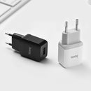 Hoco C22A 2.4A EU Plug Single Port Fast Charging Travel Wall Charger For iphone X 8/8Plus Samsung S8