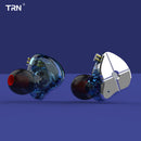 TRN ST1 1DD+1BA 3.5MM In-ear Earphone Noise Cancelling Bass Headphone Detachable Cable