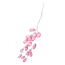 50PCS DIY Clear Acrylic Drops Crystal Bead Spray Wired Stems Wedding Craft Decorations
