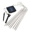 Solar Powered 30cm 8 Tube LED Meteor Shower Rain Garden Tree Outdooors HoliDay Light