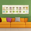 DYC 10627 Single Spray Oil Paintings Cartoon Plant Painting For Home Decoration Paintings Wall Art