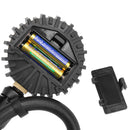 200PSI Digital Tire Pressure Gauge Dial Meter Pistol Grip Trigger Inflator Self-locking for Car Truck Motorcycle