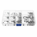 Suleve MXCH1 240Pcs M3-M8 Grub Screw Carbon Steel Hex Socket Allen Head Set Screw