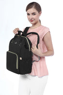 Baby Diaper Nappy Backpack Large Capacity Waterproof Nappy Changing Bag Baby Care Mother Organizer