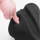 ROCKBROS Bike Saddle Cycling Sponge Breathable Anti-Slip Soft Cushion Hollow Seat Mat