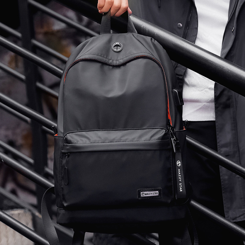 Mazzy Star MS_8018 15.6 Inch Laptop Backpack USB Charging Anti-thief Laptop Bag Mens Shoulder Bag Business Casual Travel Backpack