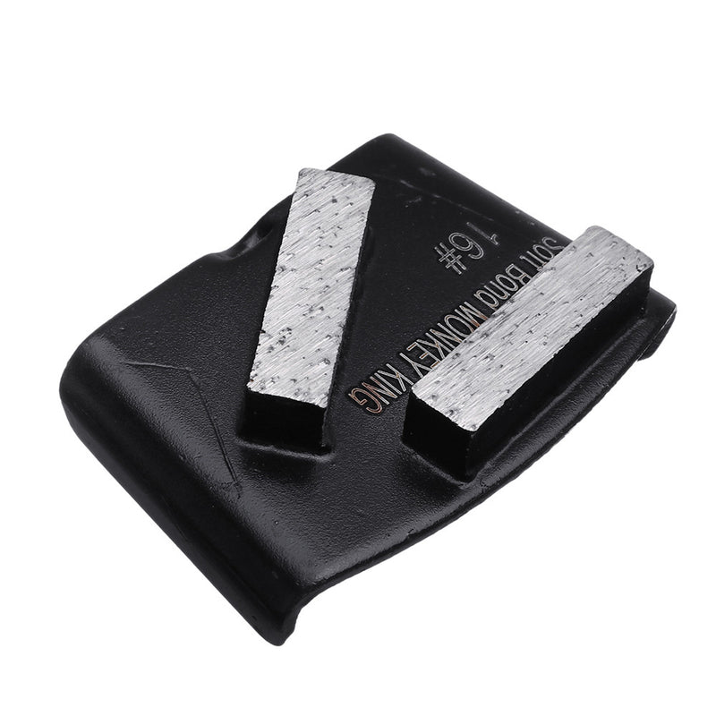 Soft Bond 16 Grit Trapezoid HTC Style Grinding Shoe Disc Plate Diamond Grinding Disc Pad Scraper For Grinder Concrete Floor Abrasive Tool