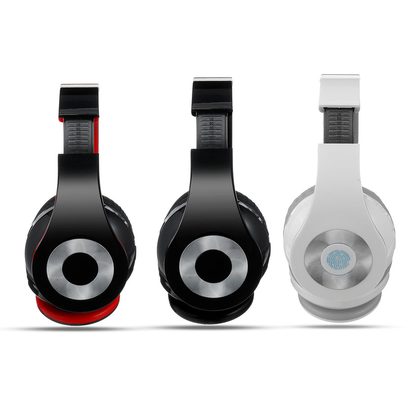 Portable bluetooth 5.0 Headset Hi-Fi Smart Touch Control Waterproof Folable Headphone Support TF Card