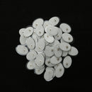 50pcs White Electrode Pad Electronic Cervical Vertebra Physiotherapy Massager Tools For Digital Tens Therapy Machine