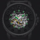 OCHSTIN 62004B 3D Dial Case Design Automatic Mechanical Watches Skeleton Stainless Men Watch